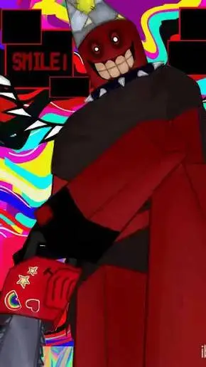 ai character: cupcakes c00lkidd  background