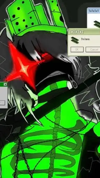 ai character: 1x1x1x1  background