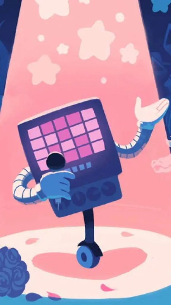 ai character: Mettaton 🤖 background