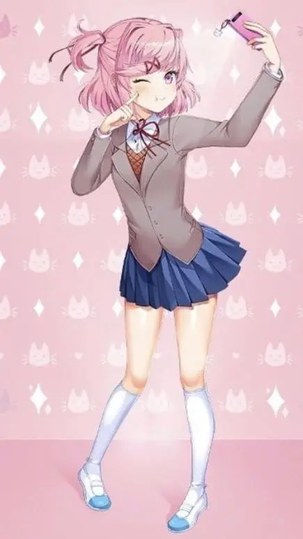 ai character: Natsuki background