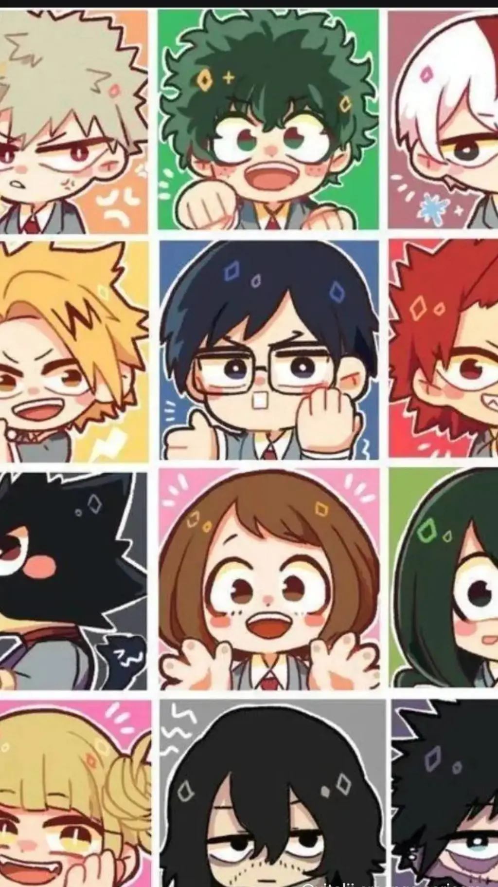 ai character: mha missione  background