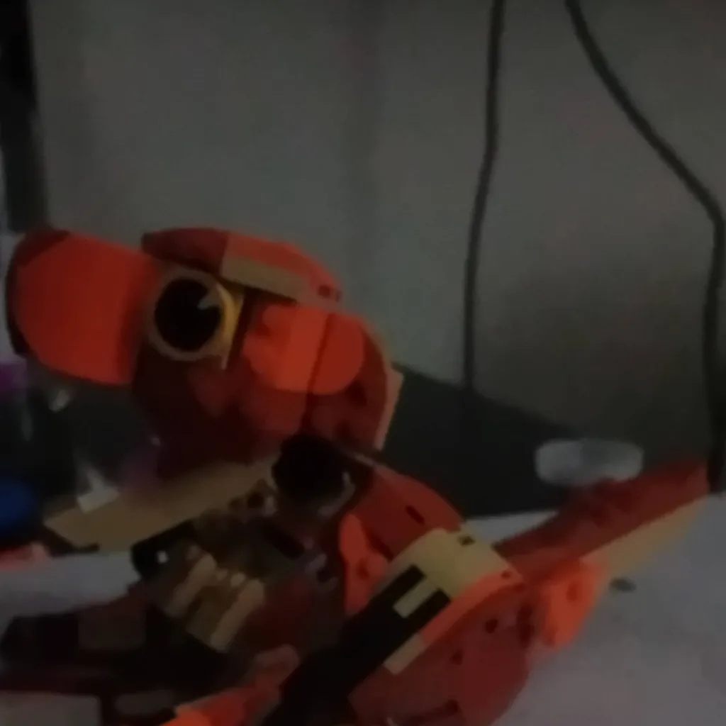 chat with ai character: jw lego t rex