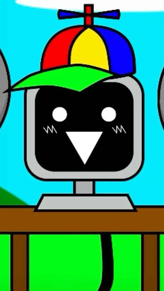 ai character: Mr Computer background