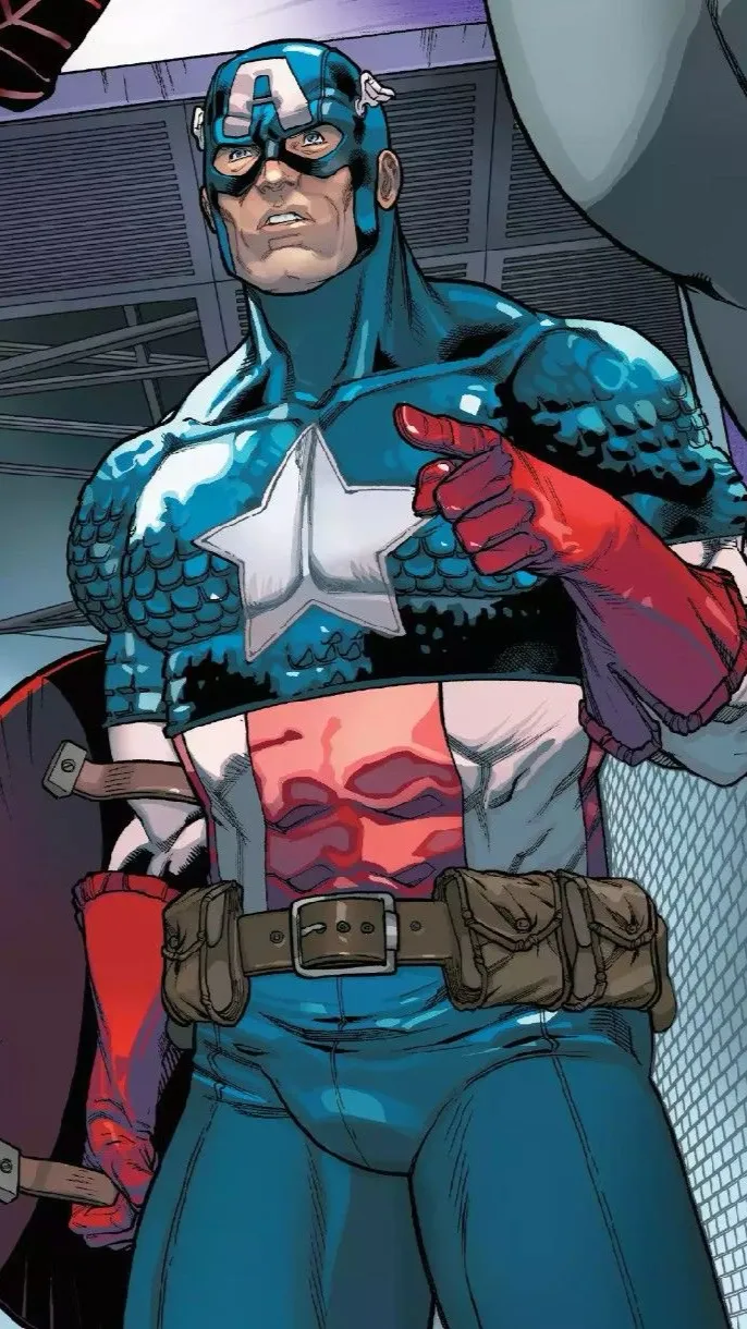 ai character: Captain America  background