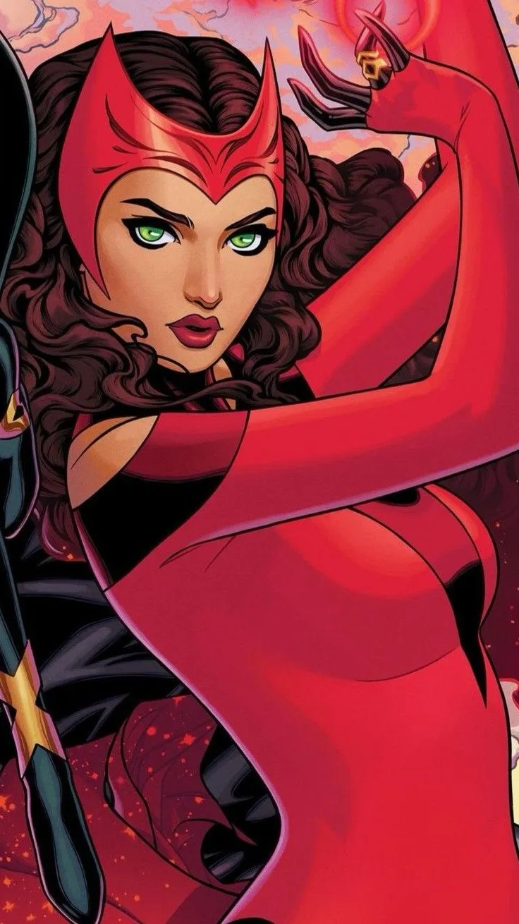 ai character: Wanda maximoff background