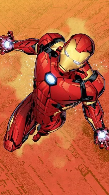 ai character: Iron man  background