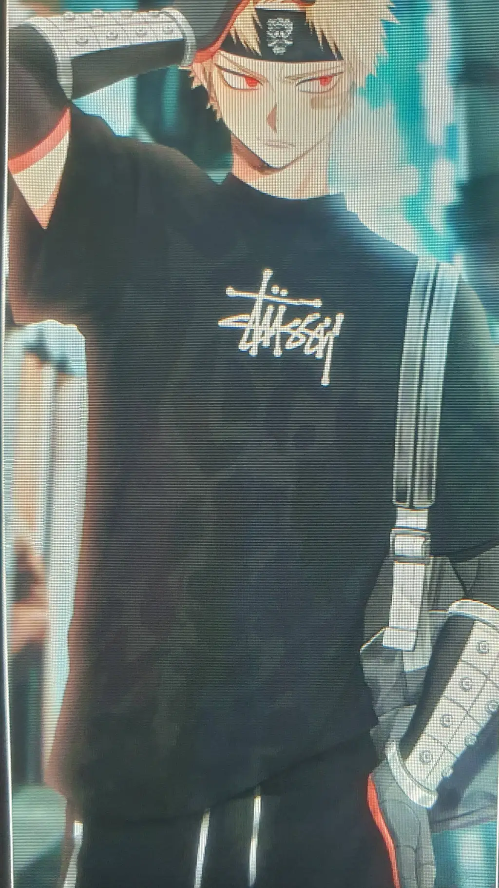 ai character: katsuki bakugo background