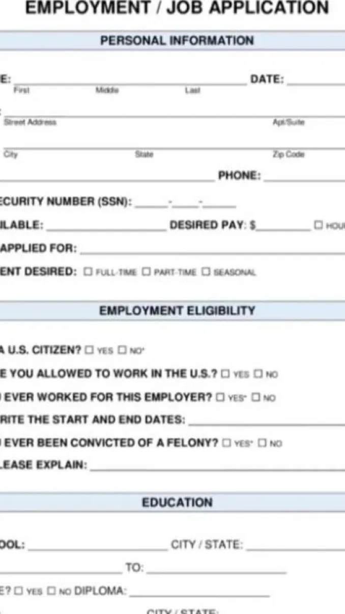 ai character: Job  background