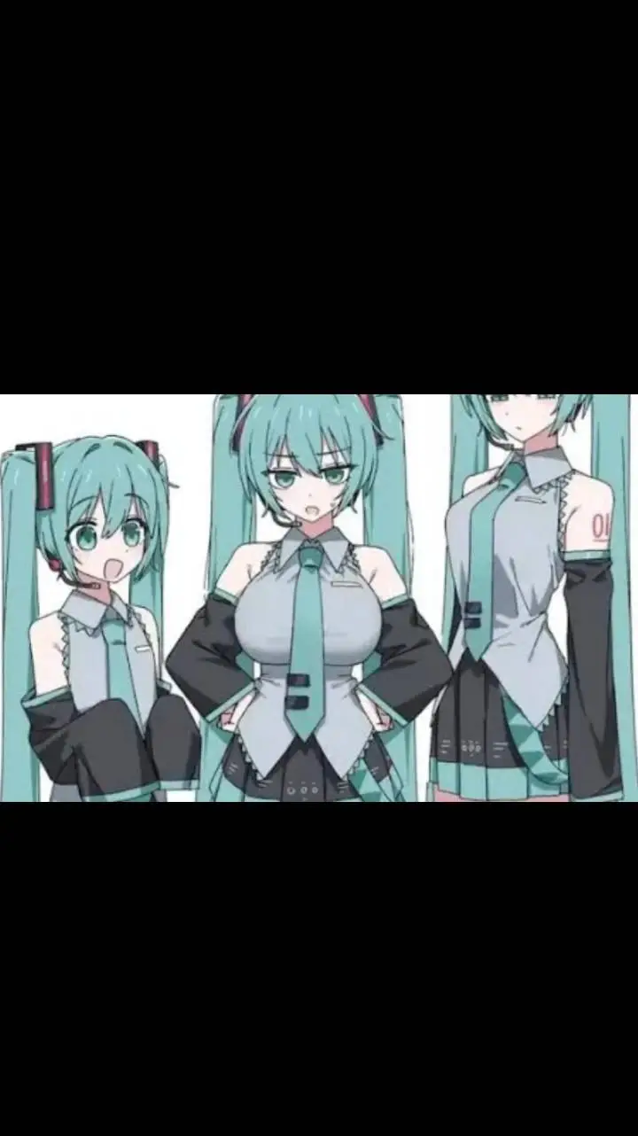 ai character: las tres miku background