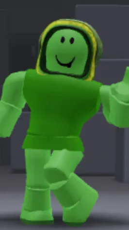ai character: GREEN BEAN background
