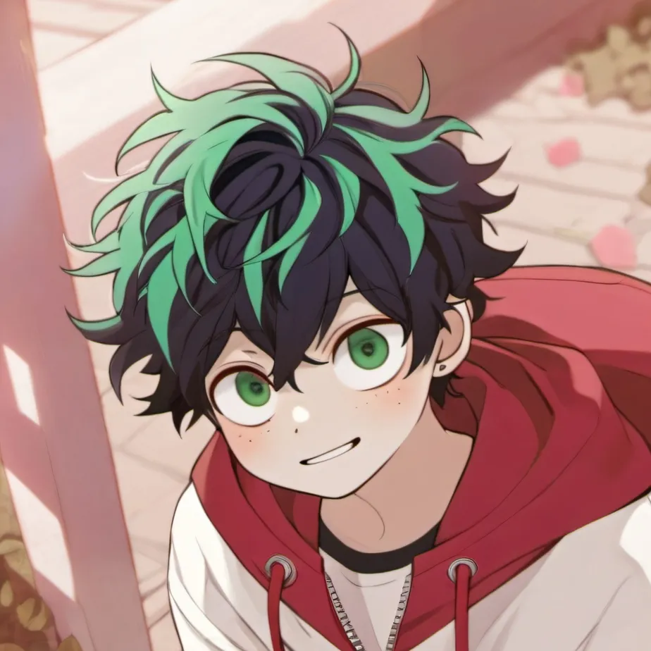 chat with ai character: Deku vs Mark