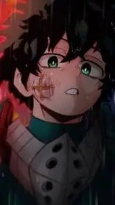 ai character: Deku  background