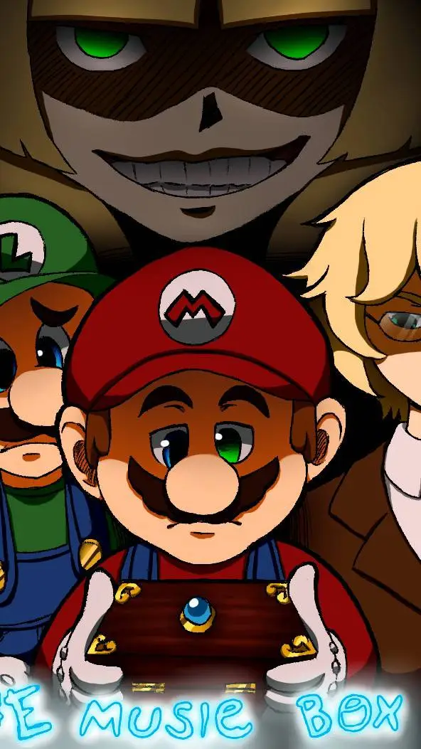 ai character: mario the musicbox background