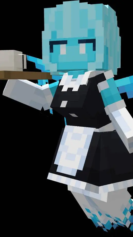ai character: maid allay background