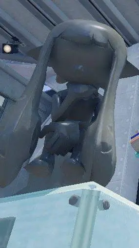 ai character: Giggling Statue background