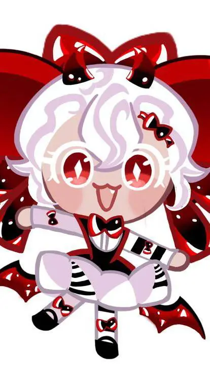ai character: Candyapplecookie background