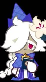 ai character: Student white lily background