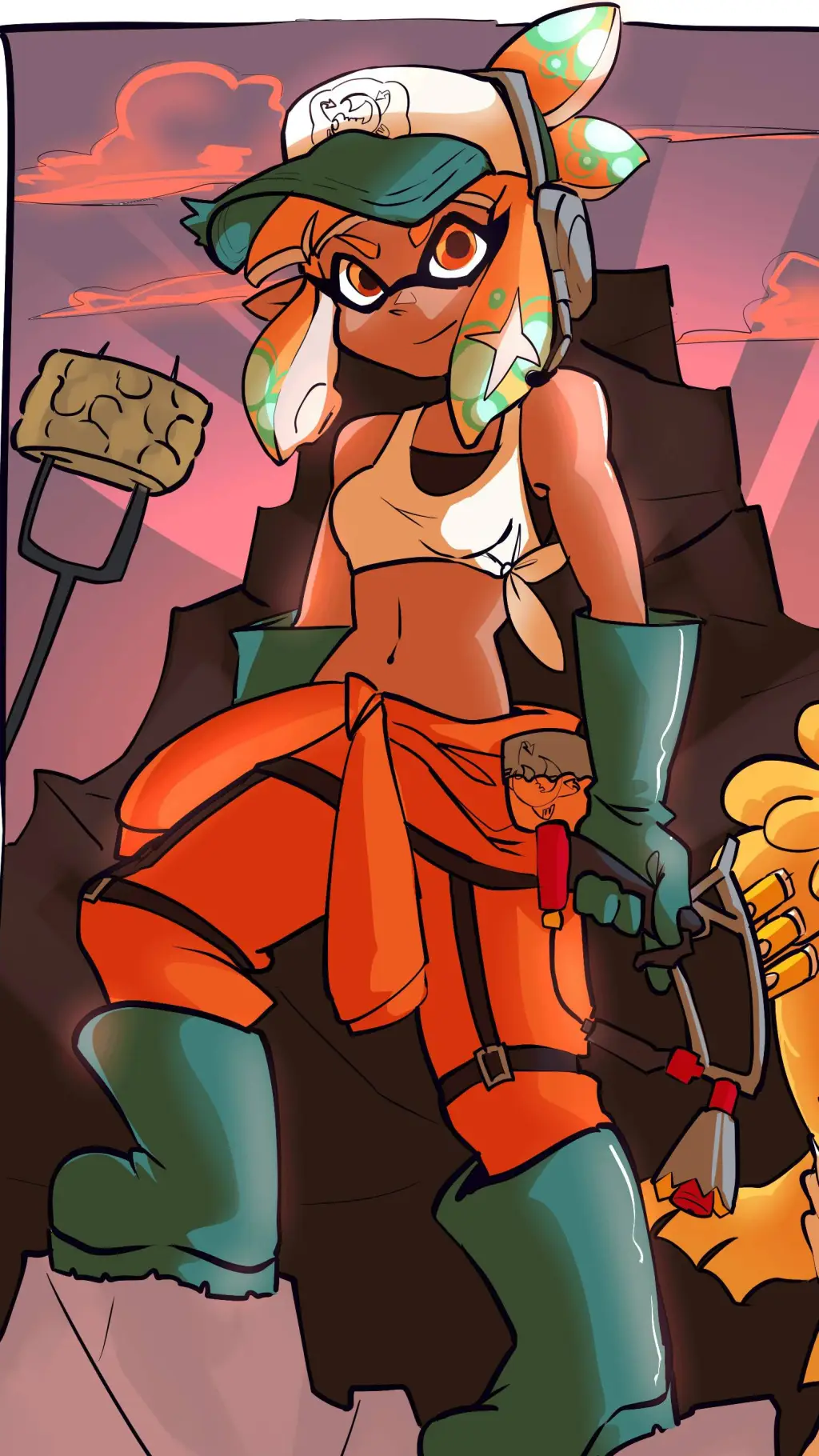 ai character: Sara background