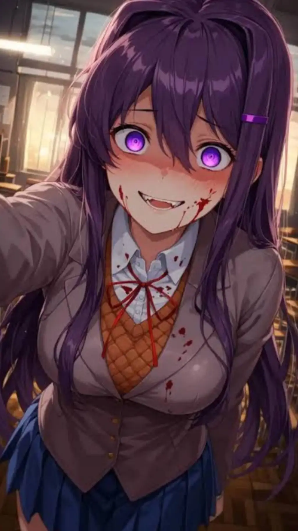 ai character: Yuri (acto 4) background