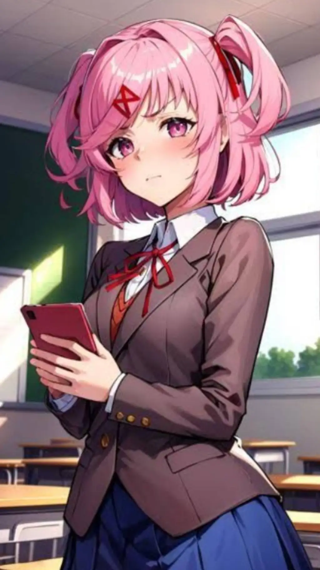 ai character: Natsuki (Cap 3) background