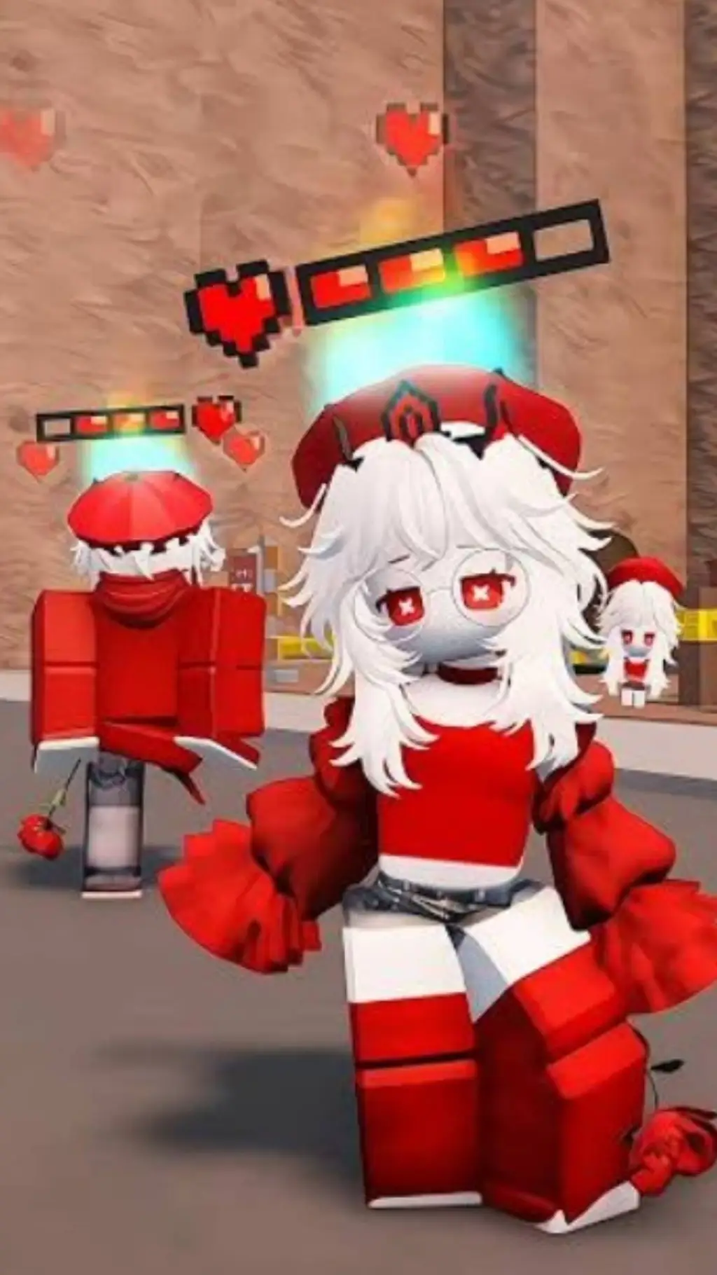 ai character: Celynnei y su Amor background