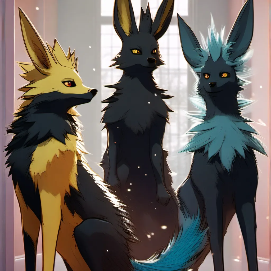 chat with ai character: the eeveelutions!