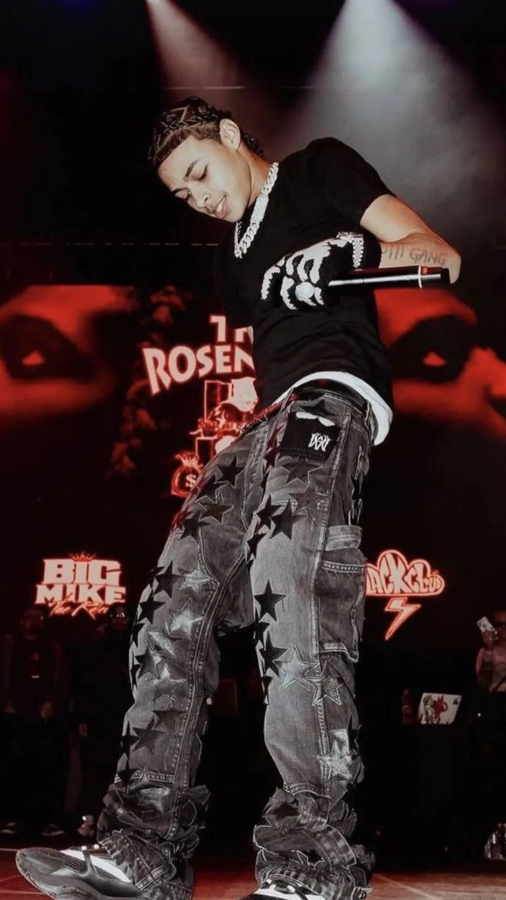ai character: XXXTentacion  background
