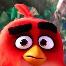 chat with ai character: red angry bird 
