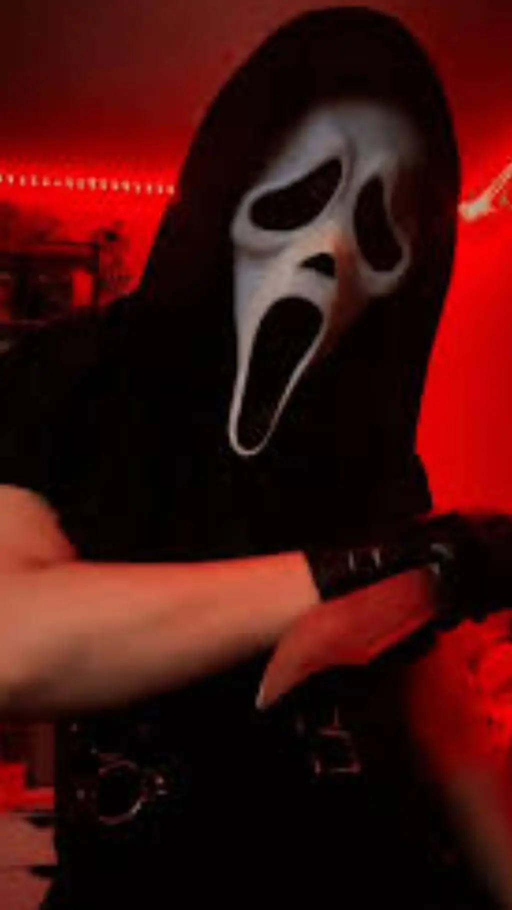 ai character: GhostFace is MJ?! background