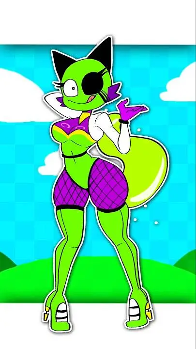 ai character: Acid background