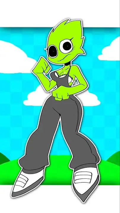 ai character: Owackx/Lime background