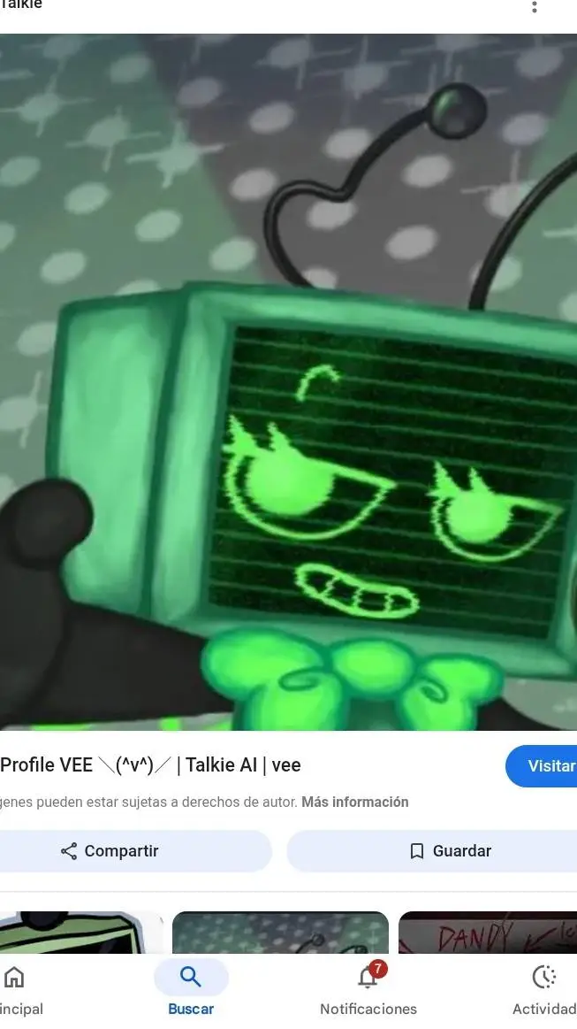 ai character: Vee x tu!! background