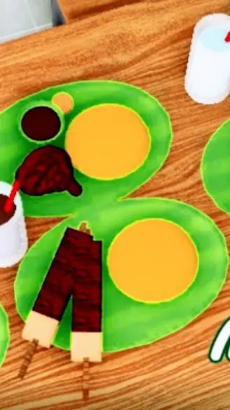 ai character: mang inasal  background