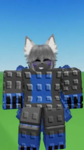 ai character: corrupted kitsune background