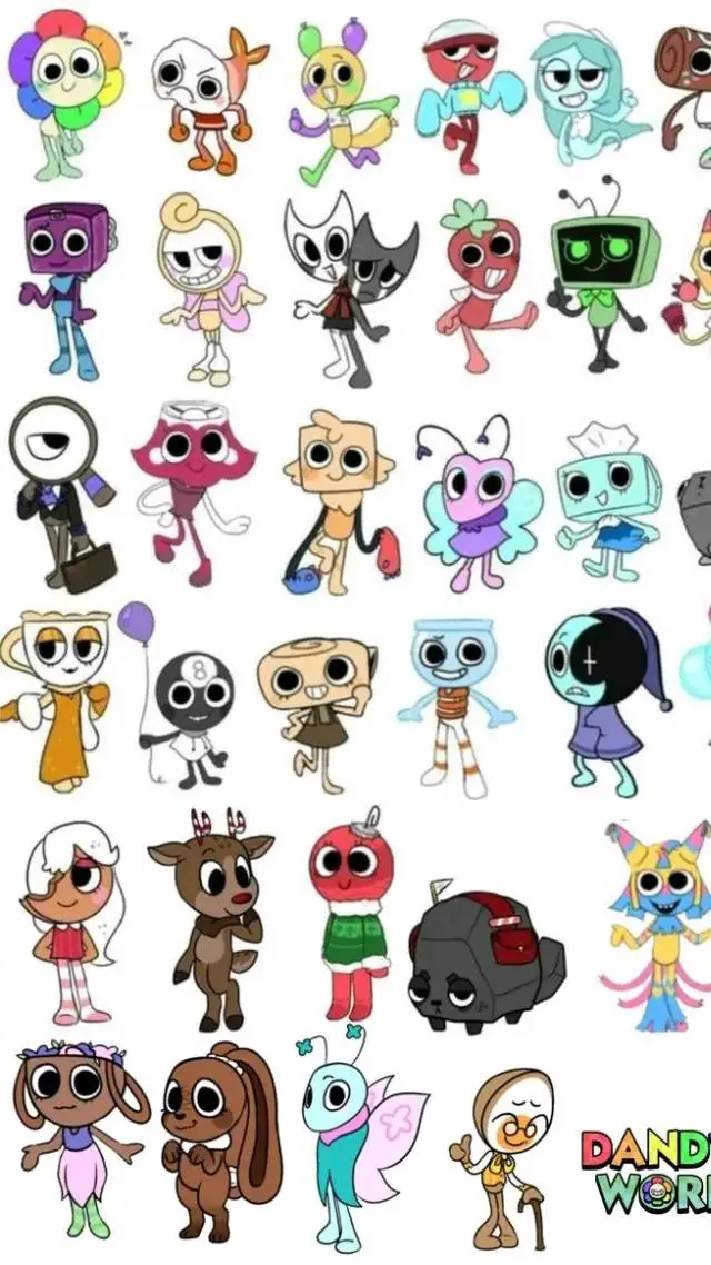 ai character: dandys world 🥺 background