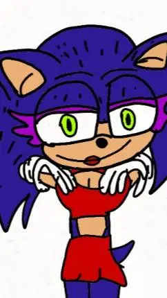 ai character: Sonica background