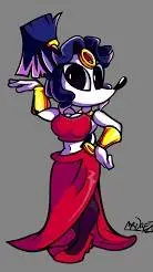ai character: nantelle  background