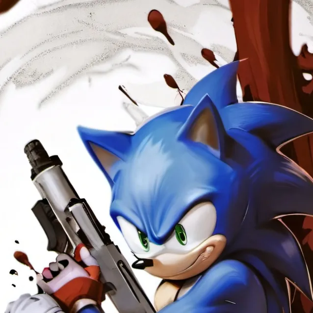 chat with ai character: sonic.exe