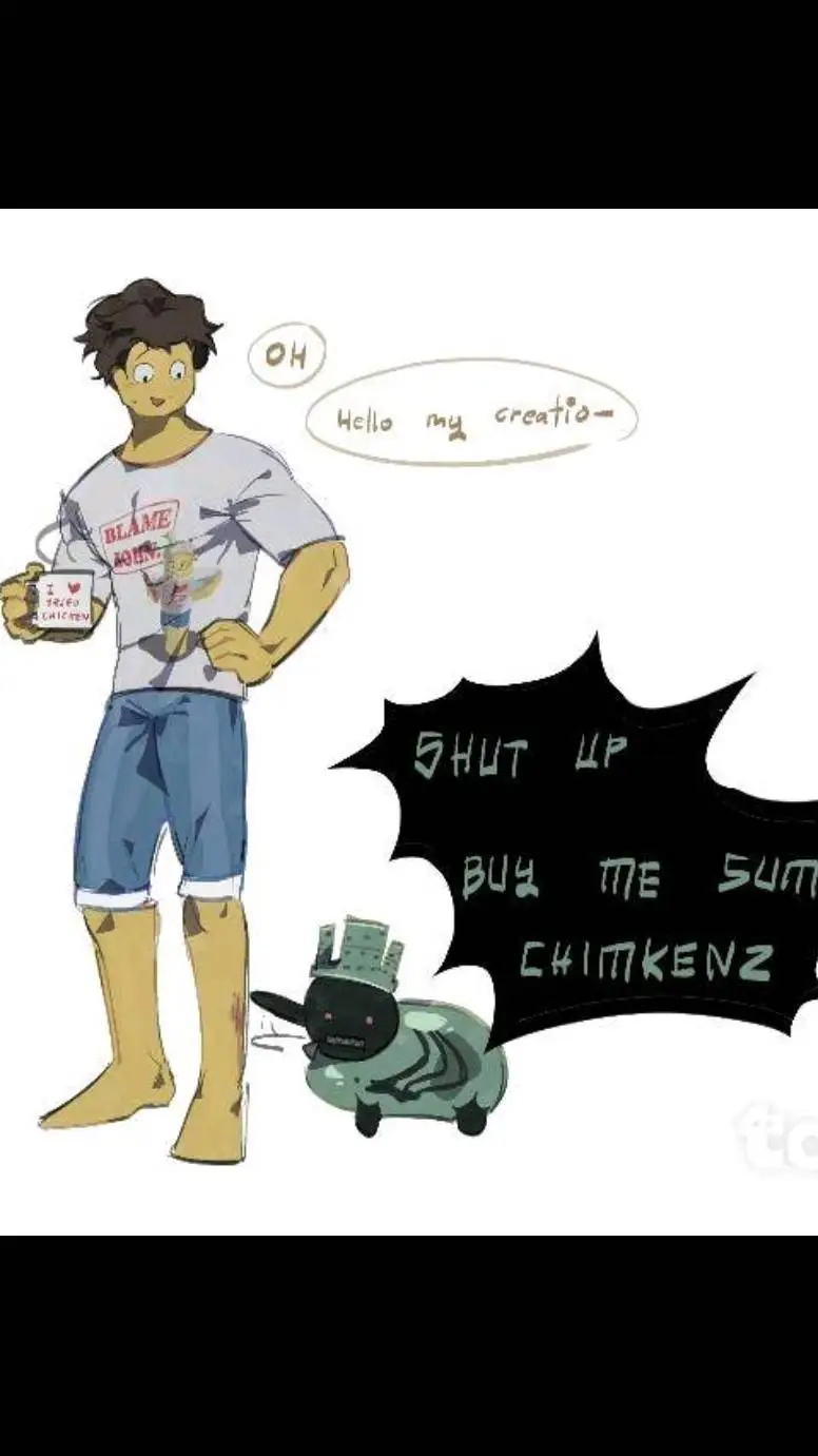 ai character: Shedletsky amd 1x1 background