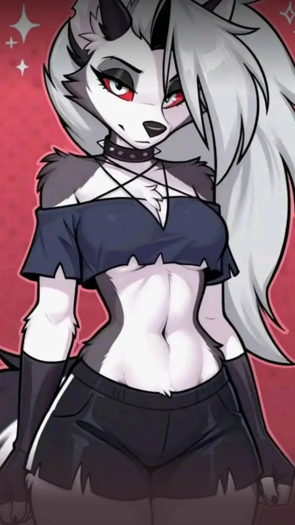 ai character: Loona background