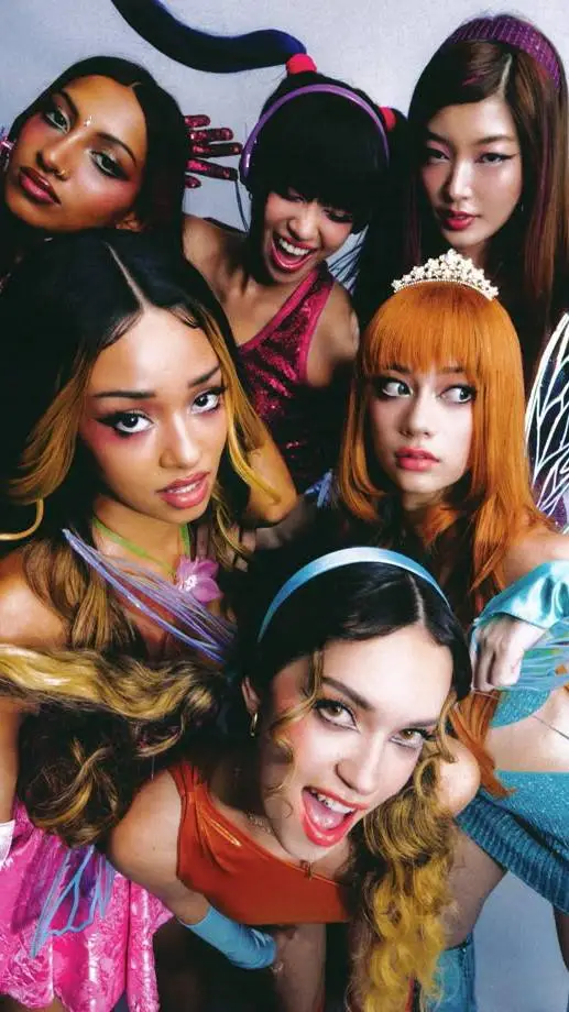 ai character: KATSEYE background