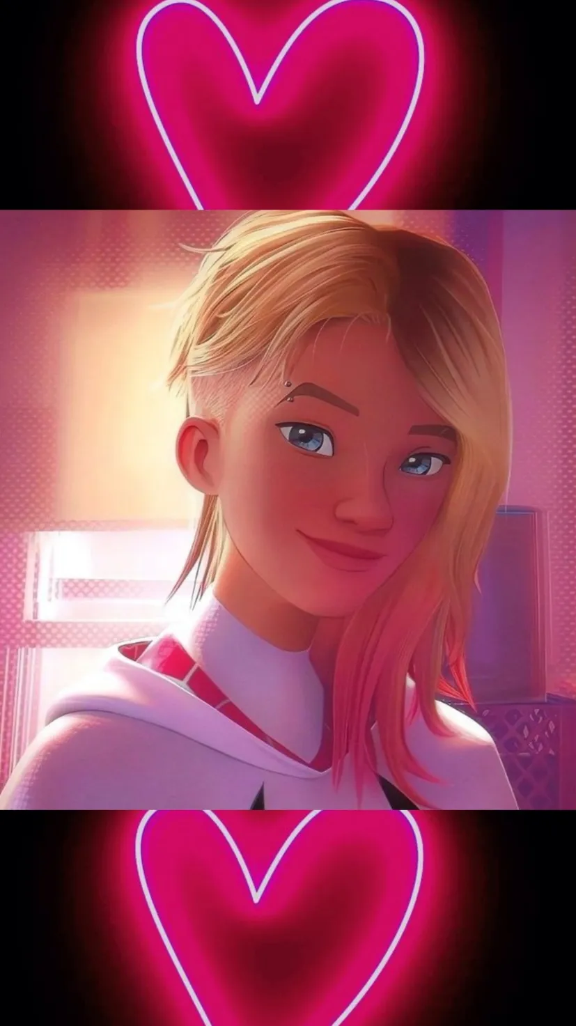 ai character: Spider-Gwen  background