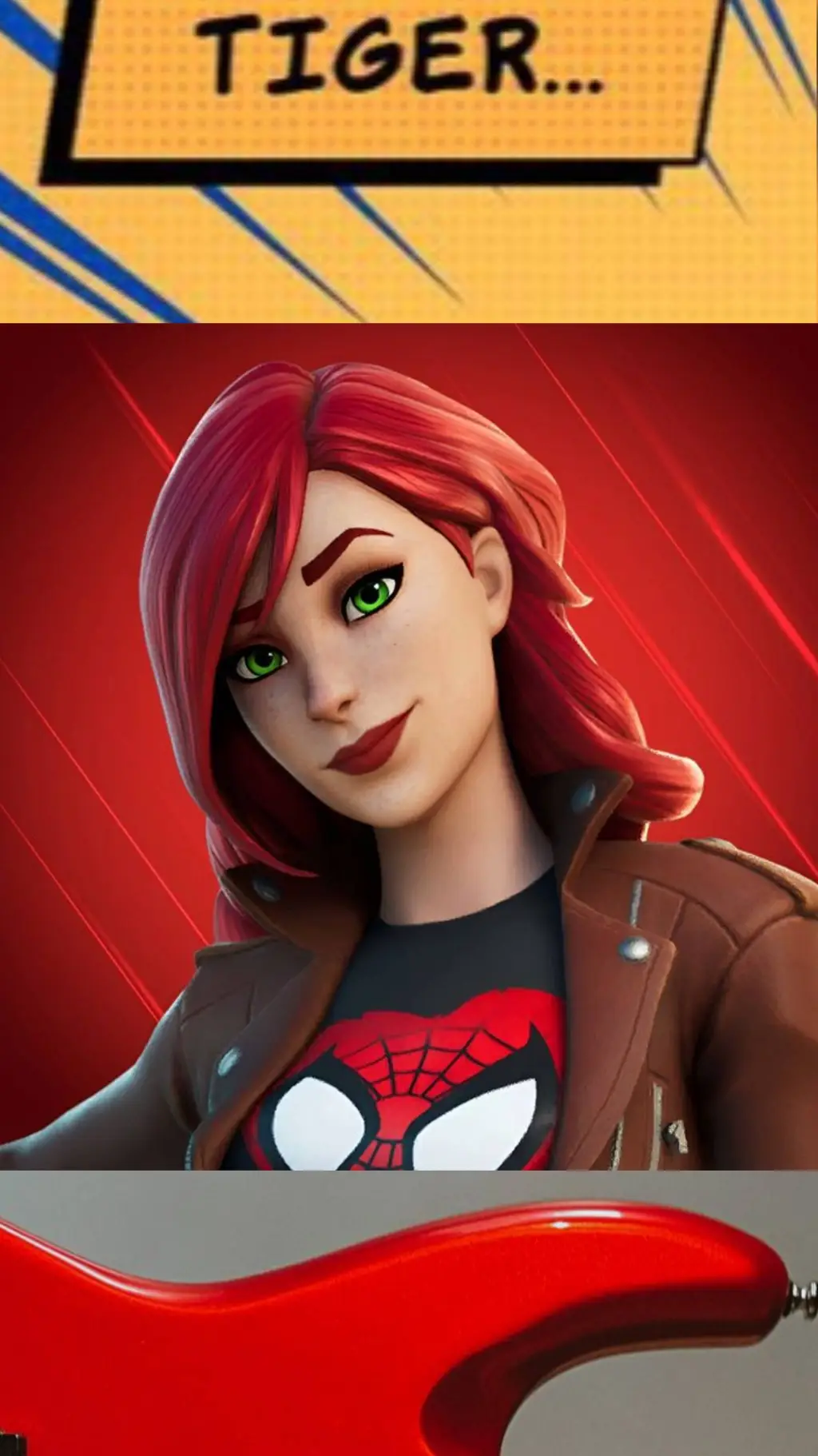 ai character: Mary Jane Watson background
