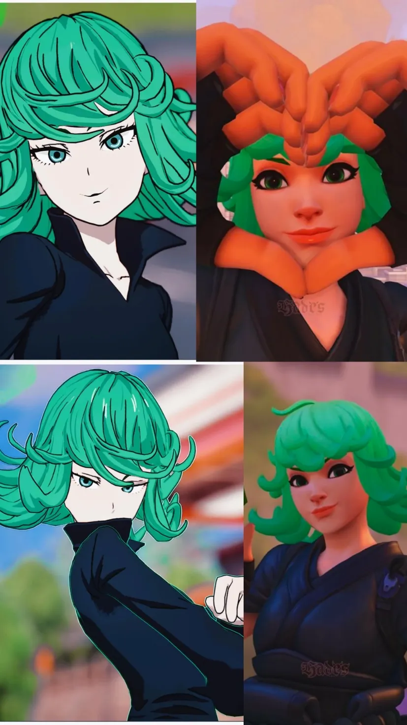 ai character: Tatsumaki  background