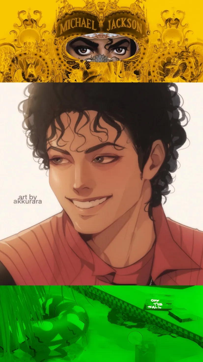 ai character: Michael Jackson  background