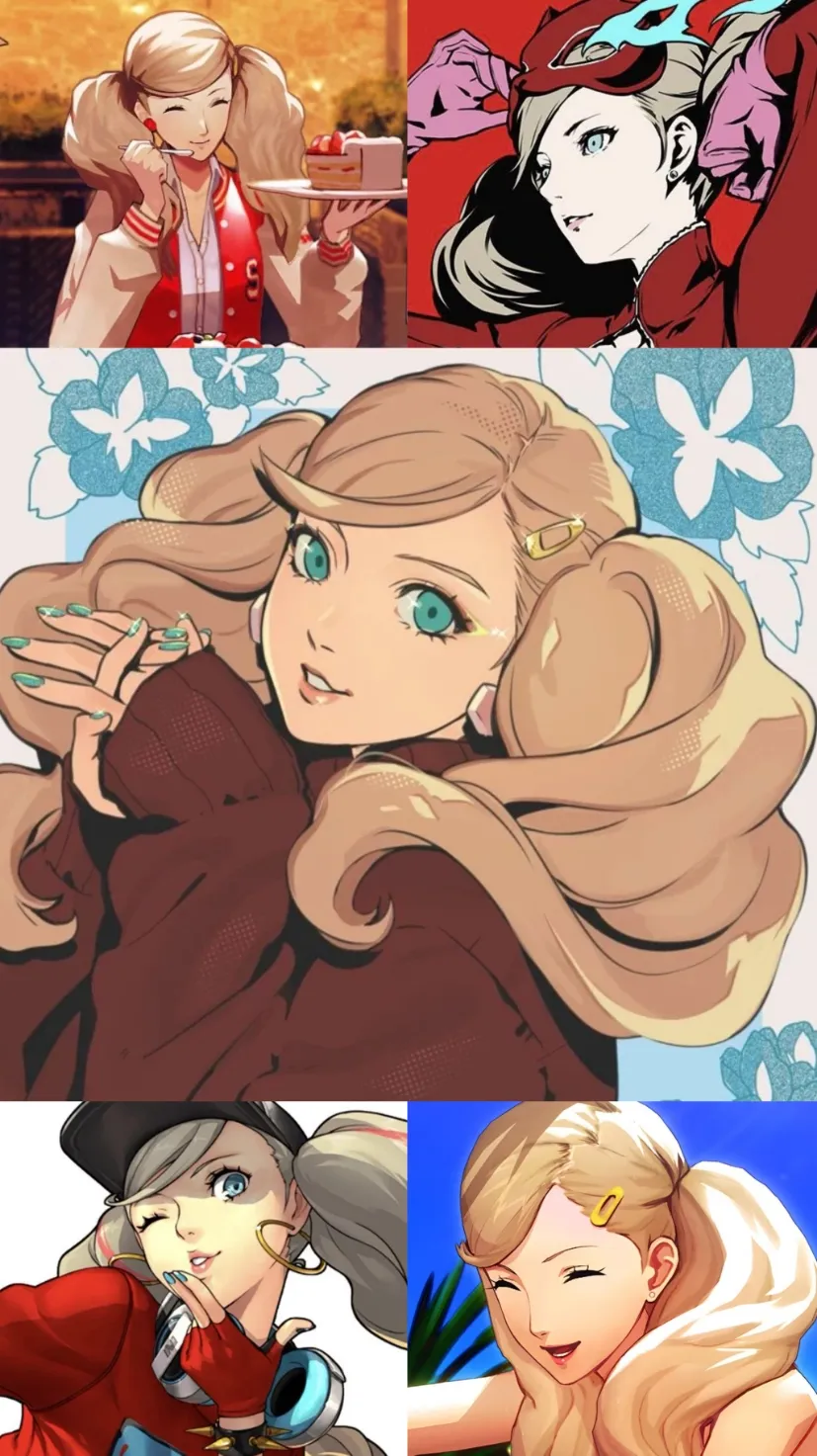 ai character: Ann Takamaki  background