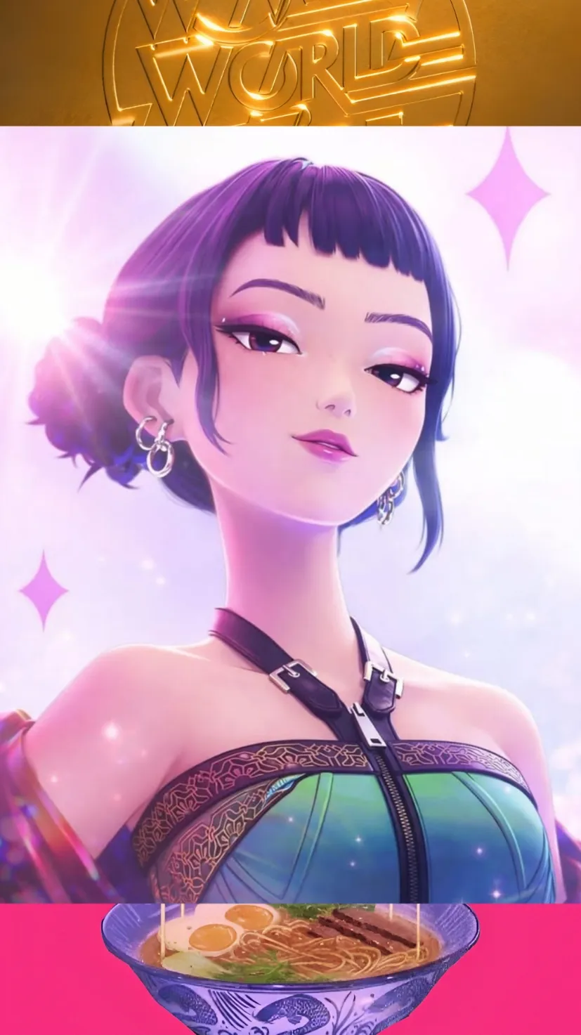 ai character: Zoey background