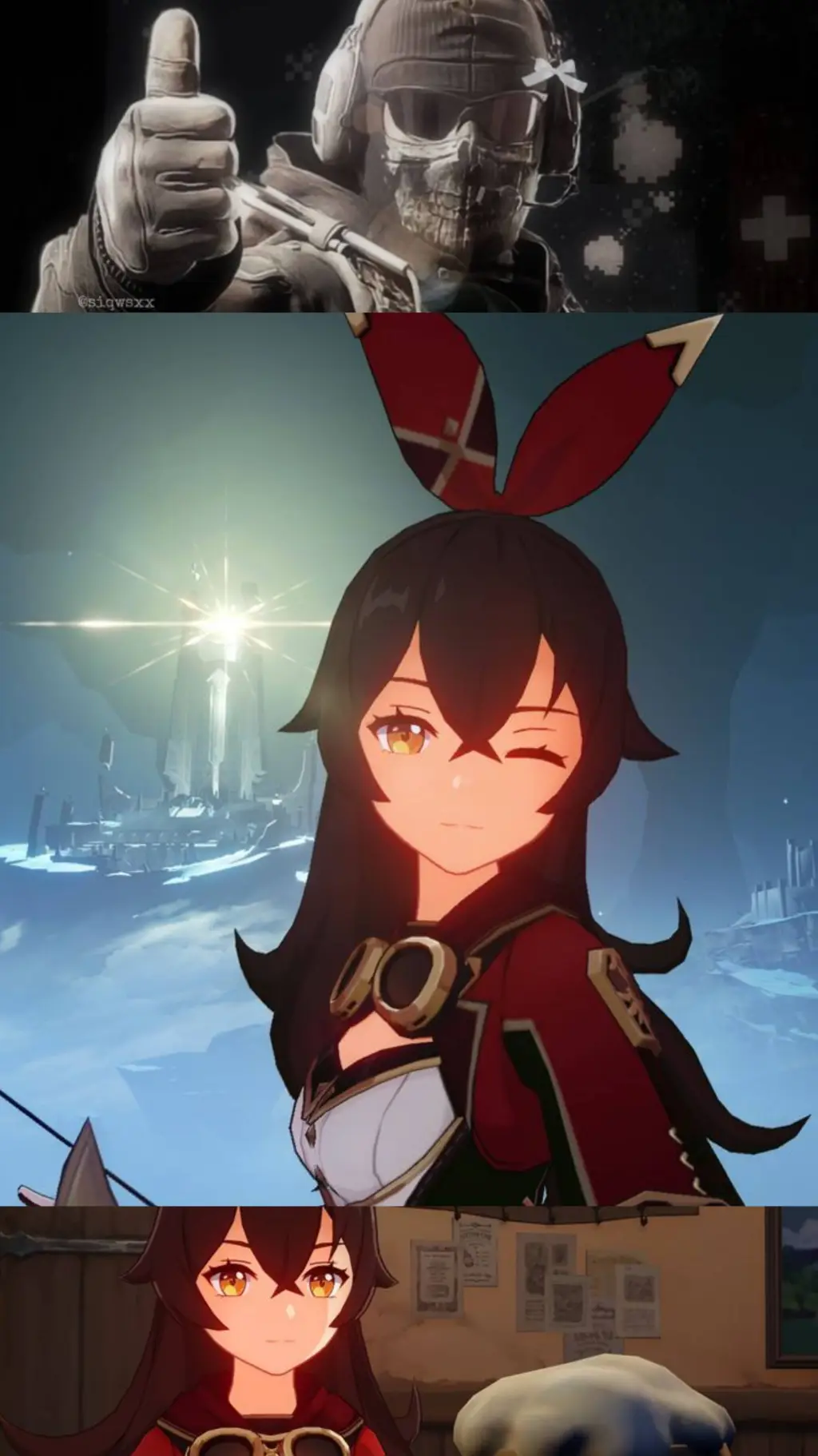 ai character: Amber background
