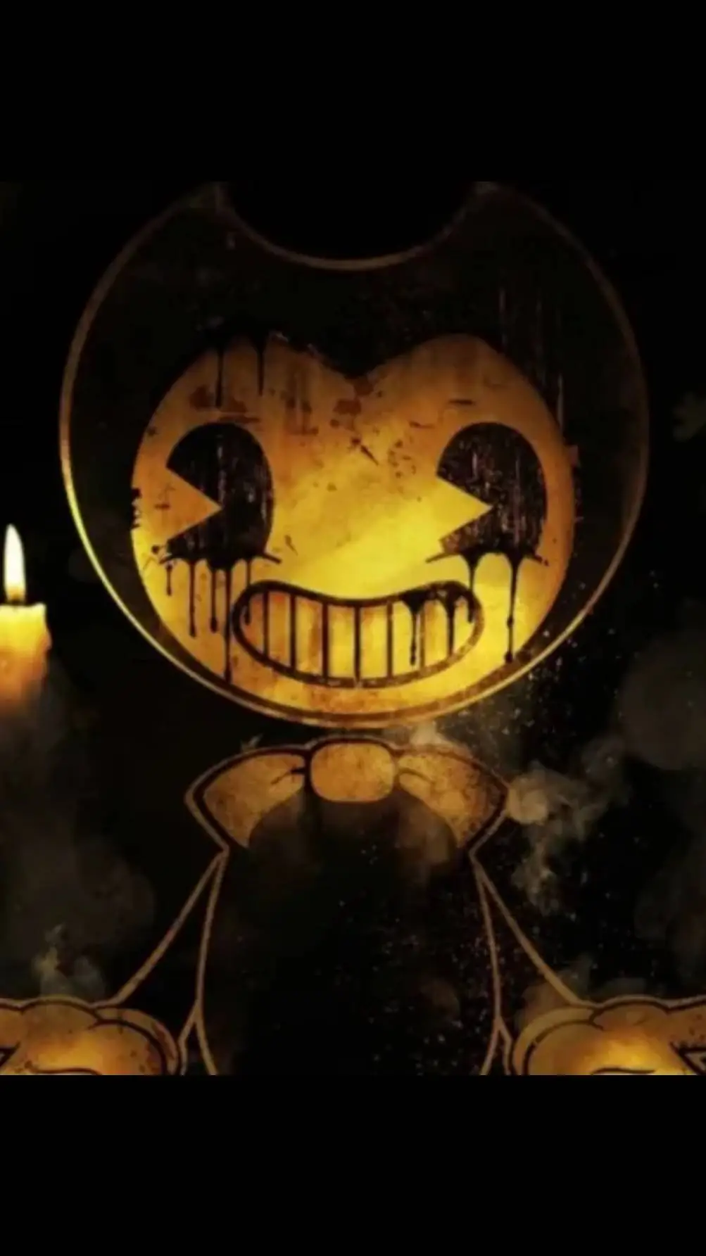 ai character: Bendy  background