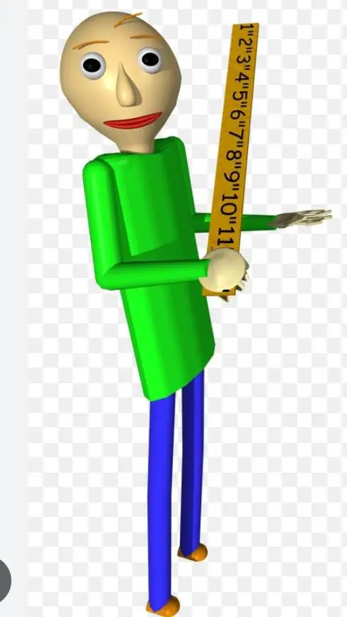 ai character: Baldi background